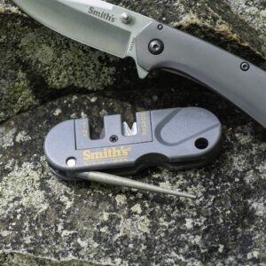 Kershaw Glassbreaker Blur Pocketknife + Smith's PP1 Pocket Pal Knife Sharpener