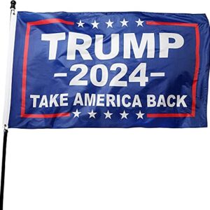 Genericf Unique America Trump 2024 Supporter Kit | Trump 2024 Flag | Trump 2024 Hat | Trump Flag | Trump Hat | Trump | Trump Gifts | Trump Flags | Trump Merch|, One Size