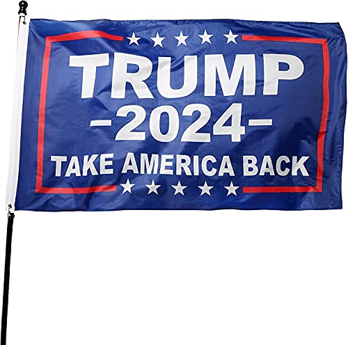 Genericf Unique America Trump 2024 Supporter Kit | Trump 2024 Flag | Trump 2024 Hat | Trump Flag | Trump Hat | Trump | Trump Gifts | Trump Flags | Trump Merch|, One Size