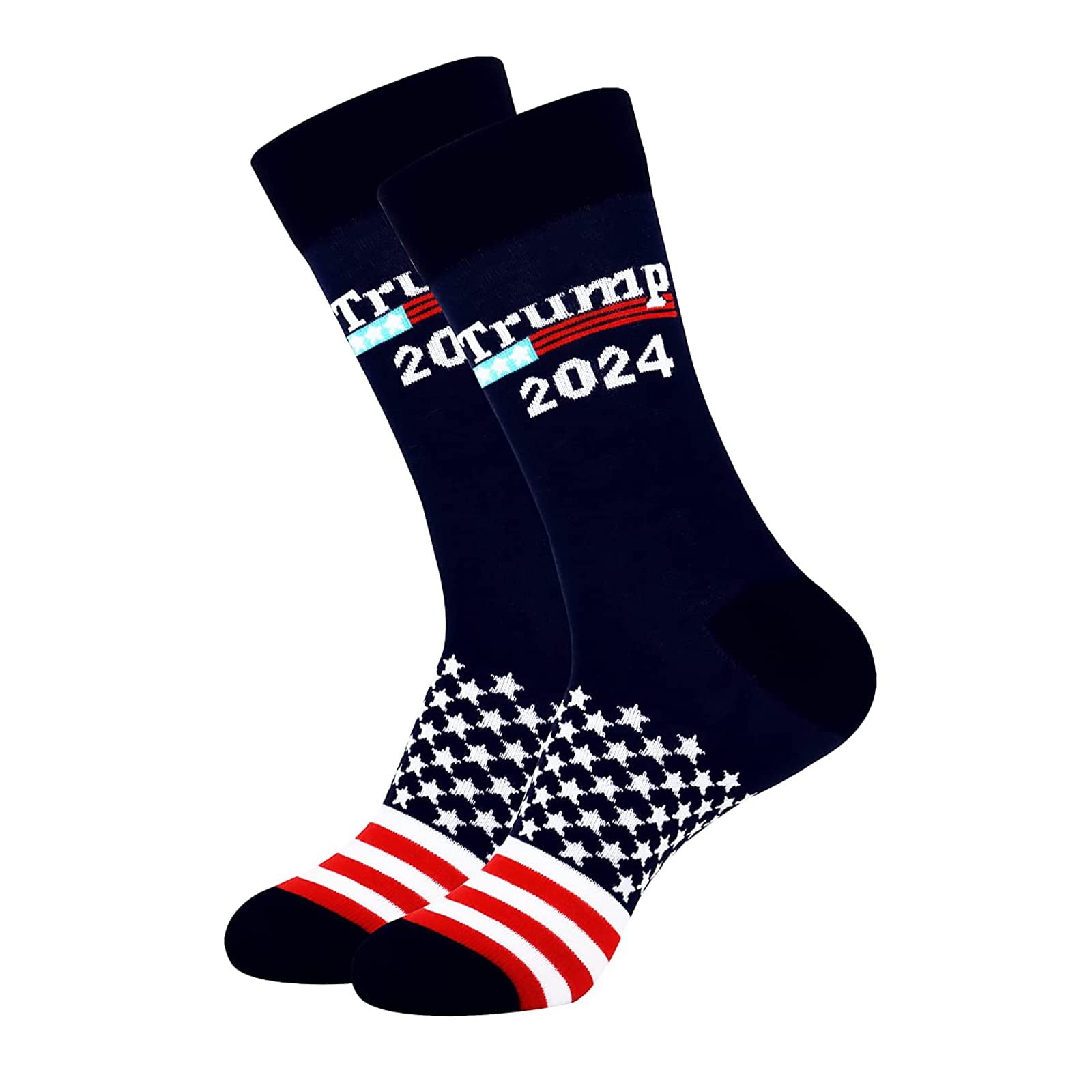 Breezer Trump Gifts Set | 2024 Stuff Donald For Men & Women Including Flag Hat Stickers Socks Wristband Lapel Pin Coin