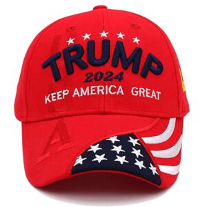 rivanoer trump hat trump merchandise trump 2024 hat take america back hat embroidery maga adjustable baseball cap