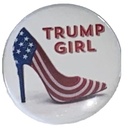 Donald J. Trump buttons - Trump 2024 pins - Hero Collection - Set of 8 (2.25 inches), Red, White and Blue