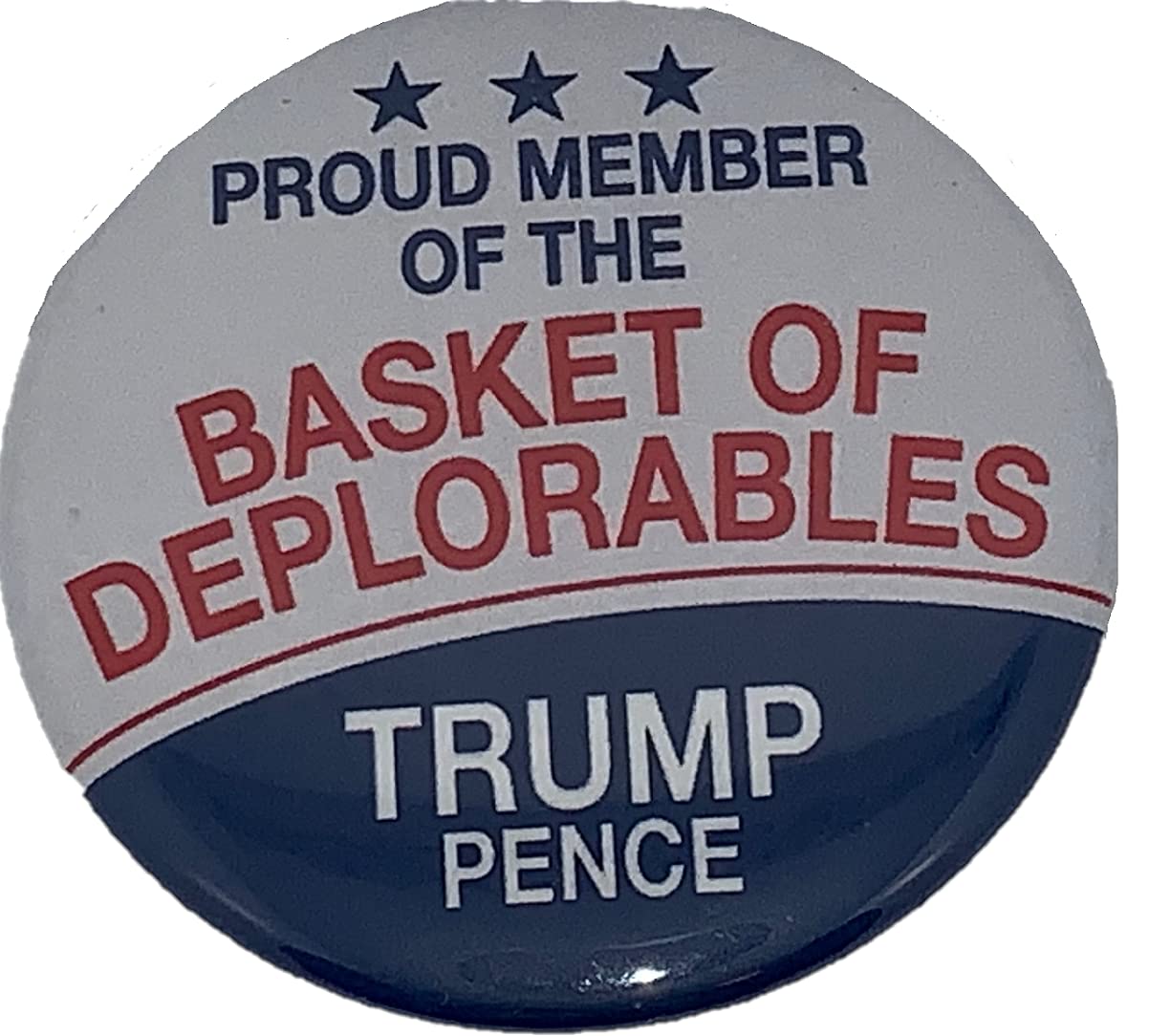 Donald J. Trump buttons - Trump 2024 pins - Hero Collection - Set of 8 (2.25 inches), Red, White and Blue