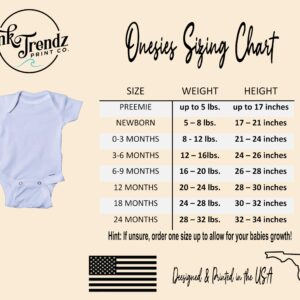 Ink Trendz® Trumplican Onesie®, Trump Baby Onesie®,Trump Baby Unisex Shirts, MAGA Baby Shirts Trump (0-3 Months)