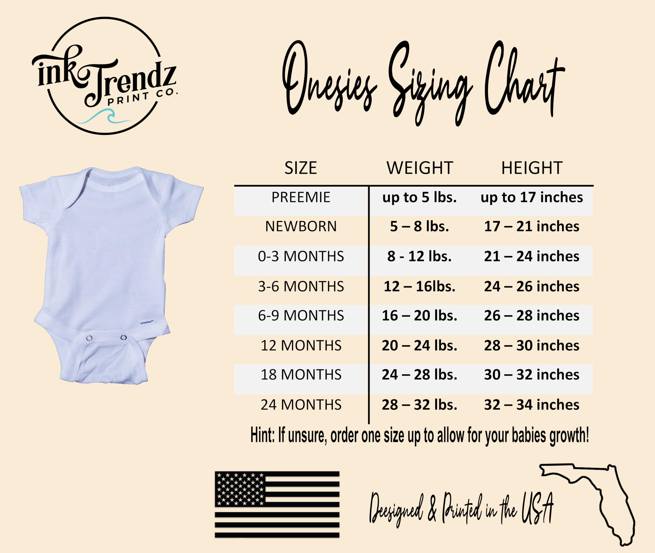 Ink Trendz® Trumplican Onesie®, Trump Baby Onesie®,Trump Baby Unisex Shirts, MAGA Baby Shirts Trump (0-3 Months)