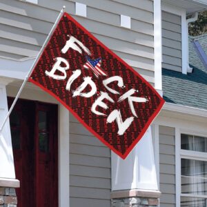 Man Cave Bar Fuck Biden Flag Trump Stuff For Your Room Decore For Room Dorm Room Accessories (Color : Colour, Size : 30X45CM)