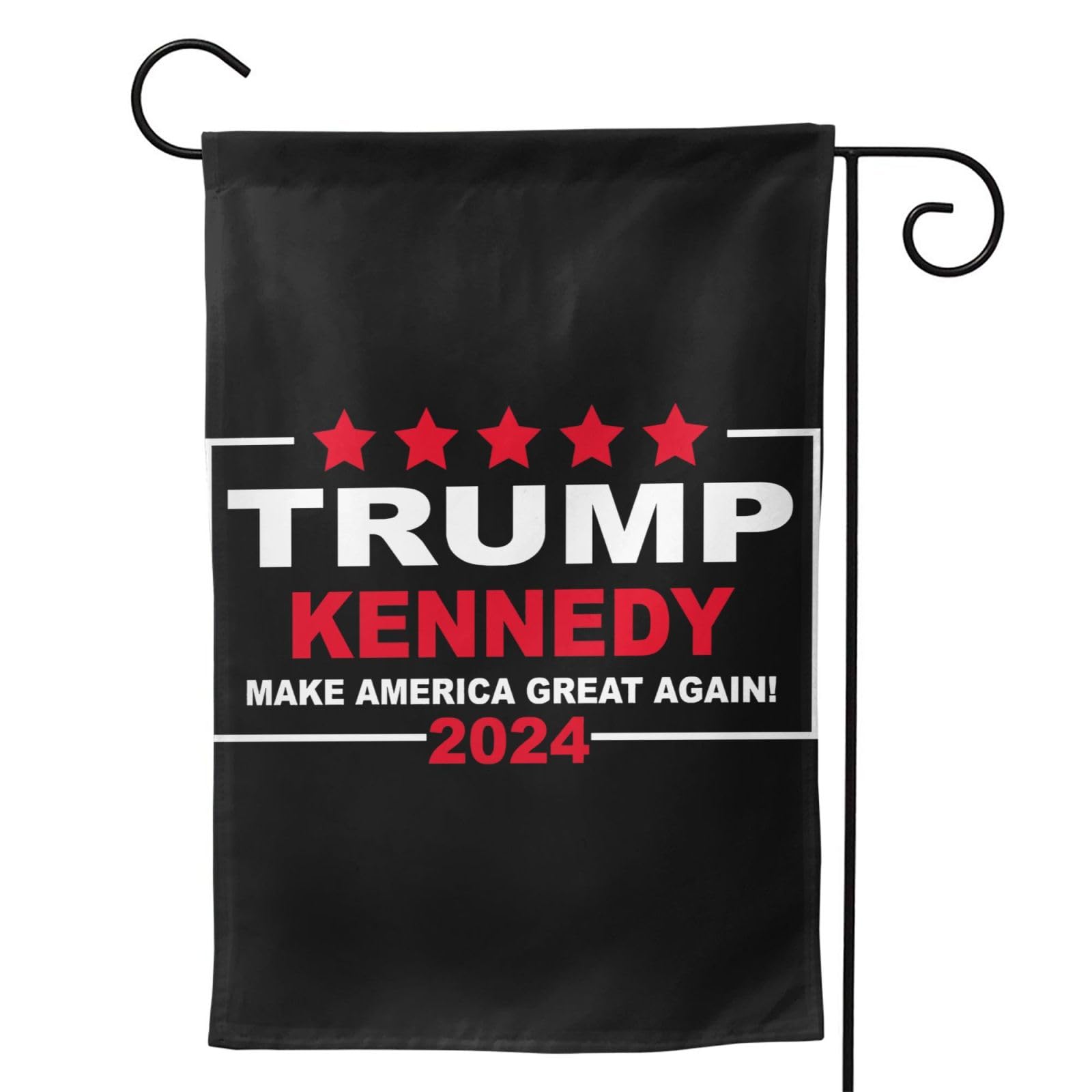 Trump Rfk Jr Kennedy 2024 All Season Garden Flag Yard Banner For Yard Garden Outdoor Decor Flags