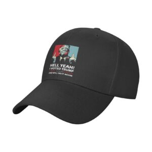 Trump 2024 I Voted Trump Casquette Trump Funny Words Cap Room Stuff