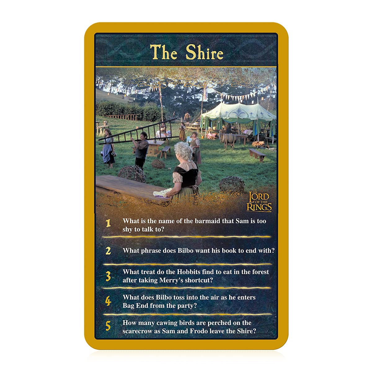 Top Trumps Lord of The Rings Quiz Game