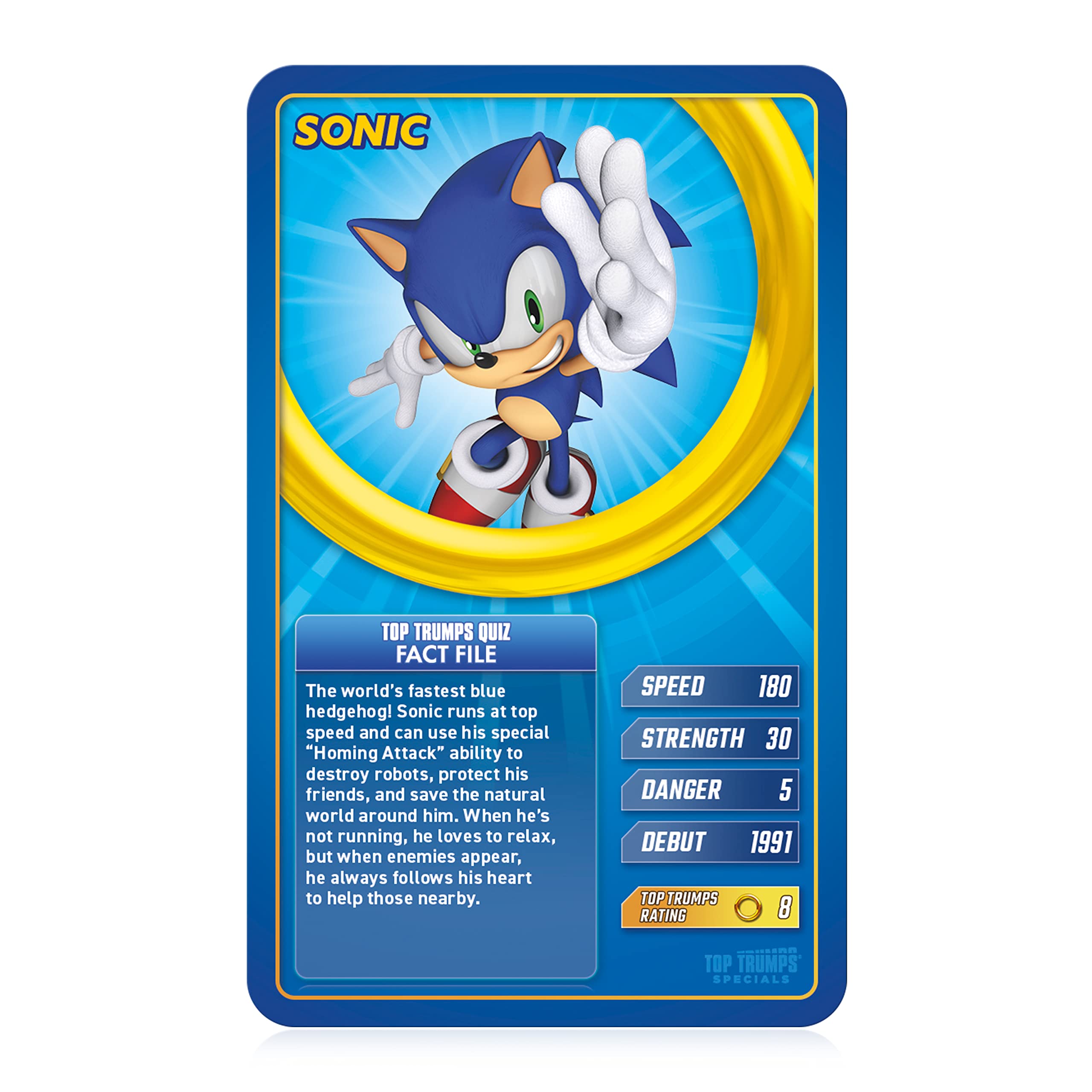 Top Trumps Sonic The Hedgehog