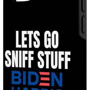 iPhone 12/12 Pro Lets Go Sniff Stuff- Funny Joe Biden Tee-Trump 2020 Case