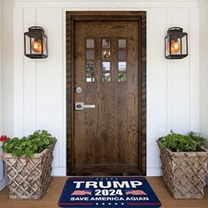 Pioneer Woman Kitchen Rugs Trump 2024 Save America Agian Mat Stuff for Bedroom Retro Decor (Size : 50X80CM)