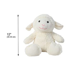 Linzy Toys, 12" Soft Dreams Super Soft Plush Lamb Night Light with Lullabies and soothe The Baby, Huggable Stuffed Animal, Nursery Decor,