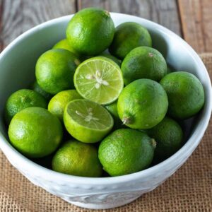 QAUZUY GARDEN 70 Key Lime Seeds, Mexican Acid Lime, West Indian Lime Seeds - Non-GMO Fruit Seeds - Perennial Tropical Exotic Fruit Tree - High Yield & Tasty & Easy to Grow