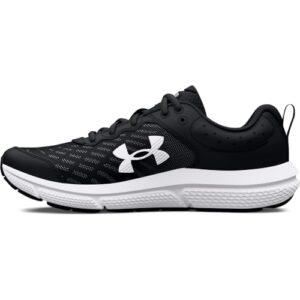 under armour boys' grade school assert 10, (001) black/white/white, 7, us