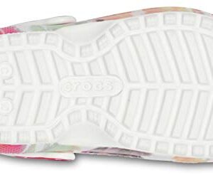 Crocs unisex child Kids' Classic Tie Dye Lined | Kids' Slippers Clog, Blotched Tie Dye, 5 Big Kid US