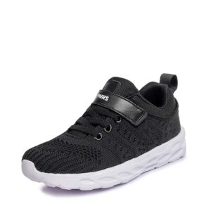 dream pairs boys girls shoes kids tennis running athletic school sneakers for little/big kid,size 13 little kid,black,kd18001k