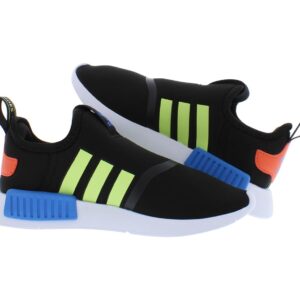 adidas NMD 360 Boys Shoes Size 10.5, Color:Black/Lime-Black