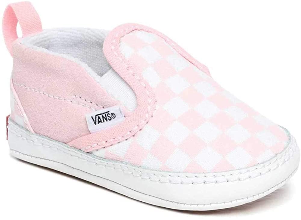 Vans Infant/Toddler Race Flame Slip on V Crib Kids Baby Shoe