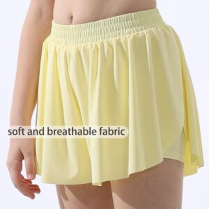 Flowy Shorts Girls Kids Butterfly Shorts Skirt Shorts for Girls Cheer Practice Wear