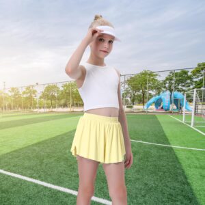 Flowy Shorts Girls Kids Butterfly Shorts Skirt Shorts for Girls Cheer Practice Wear