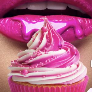 Turn On Cupcake Flavored Sex Lube 8 Ounce Premium Personal Lubricant - Long Lasting, Condom Safe, Vegan, Ph Balanced, Hypoallergenic & Paraben Free, Gel Lube for Men, Women, & Couples