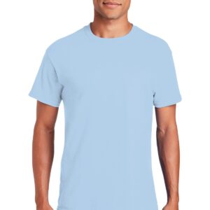 Gildan 5.4 oz Cotton T-Shirt (5000) Tee Medium Light Blue