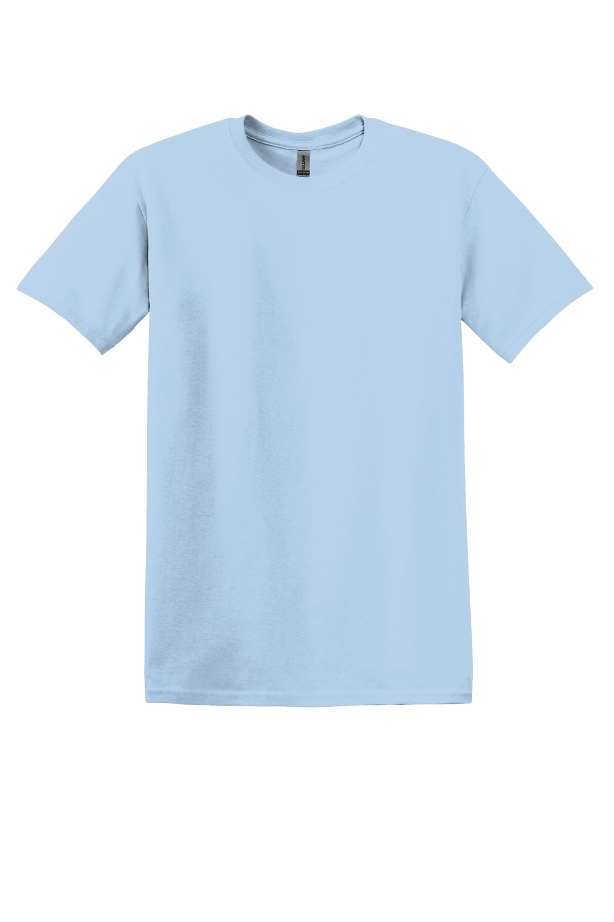 Gildan 5.4 oz Cotton T-Shirt (5000) Tee Medium Light Blue