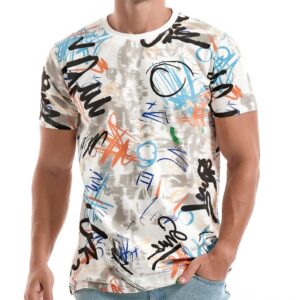 yininf graphic tees for men - hipster hip-hop cool novelty design streetwear t shirts(pd220 white xl)