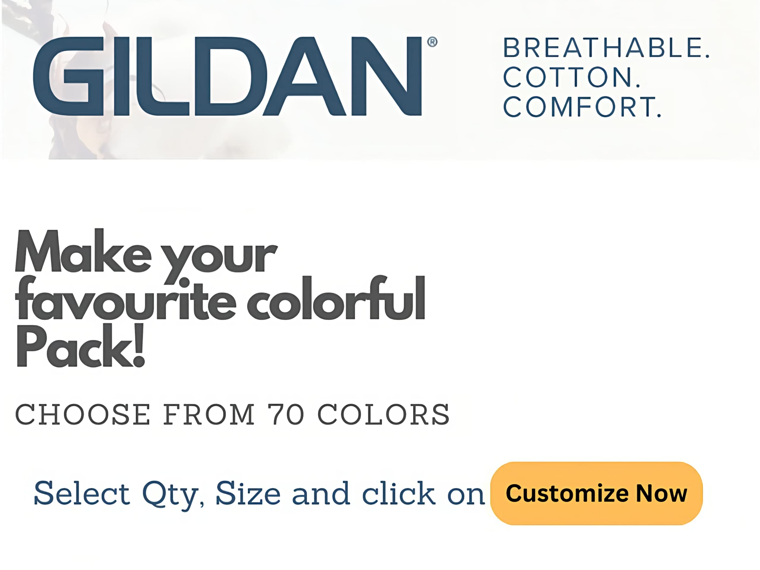 Gildan Men's Heavy Cotton Short Sleeve T-Shirt, Style G500, Multipack of 1|2|4|6|10, Make Your Own Customized Set! SETOF-10-M Multicolor