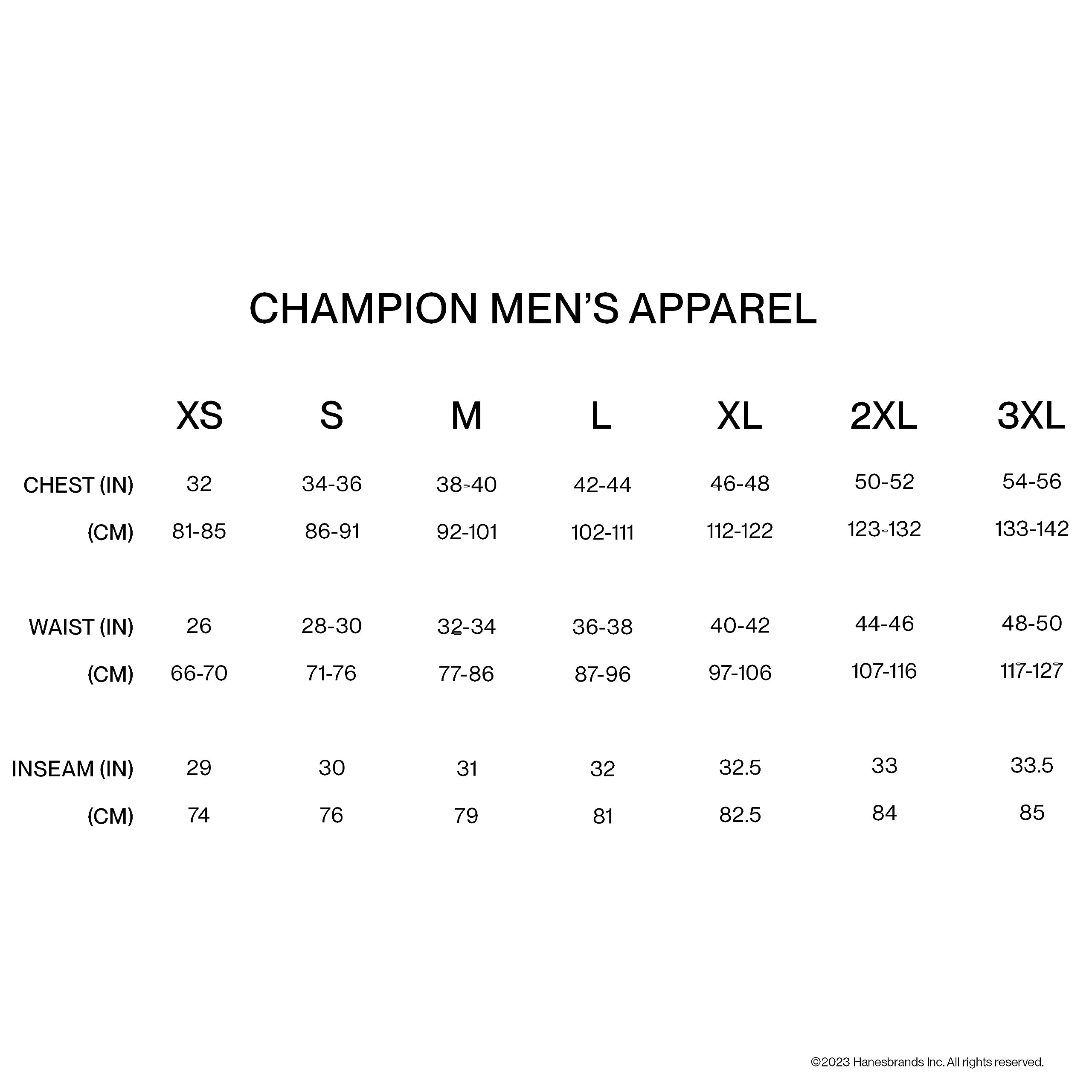 Champion, Classic Long Sleeve, Comfortable, Soft T-Shirt for Men (Reg. or Big & Tall), Scarlet, Large