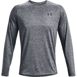 Under Armour Men's Tech 2.0 Long-Sleeve T-Shirt , Pitch Gray (012)/Black , Medium