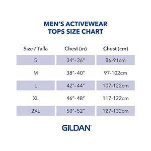 Gildan Men's Ultra Cotton Long Sleeve T-Shirt, Style G2400, Red, X-Large