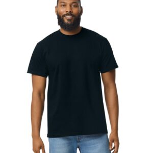 Gildan Hammer mens Adult T-shirt T Shirt, Black (2-pack), XX-Large US