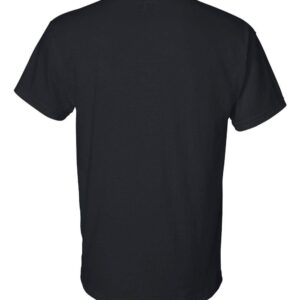 Gildan Mens DryBlend 50 Cotton/50 Poly T-Shirt, Large, Black