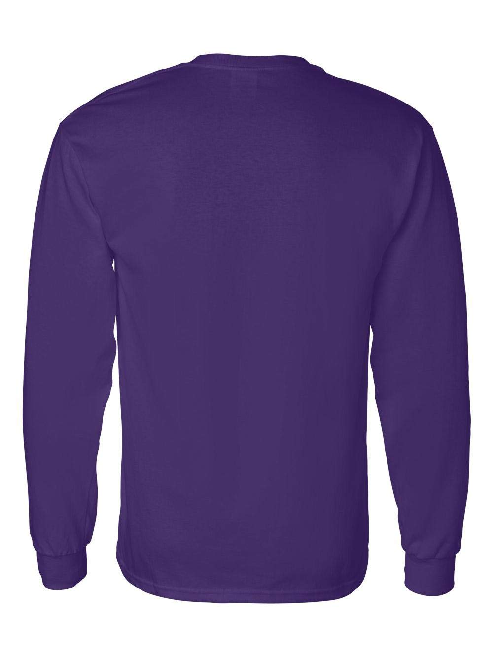 Gildan Long Sleeve Heavy Cotton T-Shirt(Purple