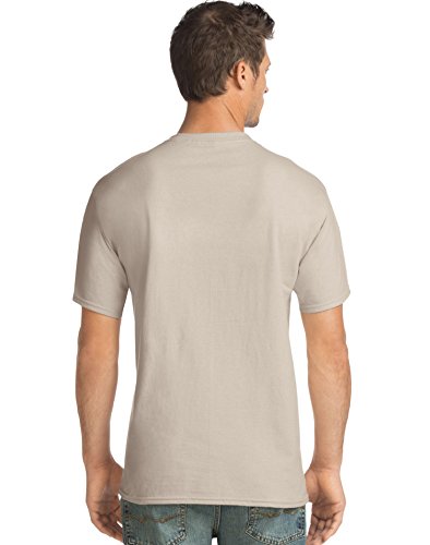 Hanes Men's Tagless & ComfortSoft & Crewneck T-Shirt, White, XX-Large