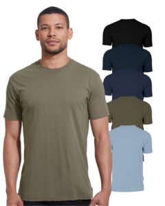 true classic tees | premium fitted men's t-shirts | crew neck | classic 5-pack | x-large