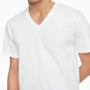 Calvin Klein Men's Cotton Classics Multipack V Neck T-Shirts