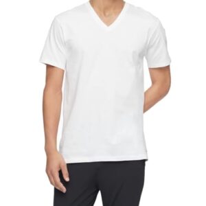 Calvin Klein Men's Cotton Classics Multipack V Neck T-Shirts