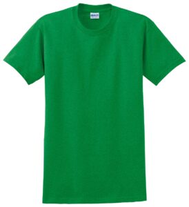 gildan men's g2000 ultra cotton adult t-shirt, antique irish green, xx-large