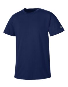 champion men's basic short sleeve tee shirt_navy_xl