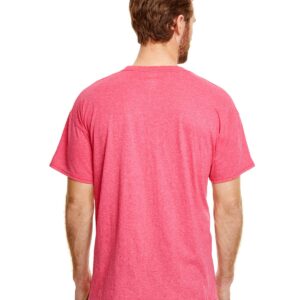 Hanes Adult Perfect-T Triblend T-Shirt,RED TRIBLEND,L