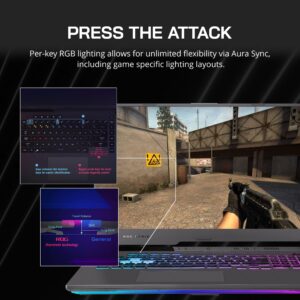 ASUS ROG Strix G17 17.3" WQHD 240Hz Gaming Laptop, AMD Ryzen 9 6900HX, GeForce RTX 3070Ti, 64GB DDR5 RAM, 4TB SSD, Wi-Fi 6E, ROG Intelligent Cooling, Gray, Win 11 Pro, 128GB Hotface Extension Set