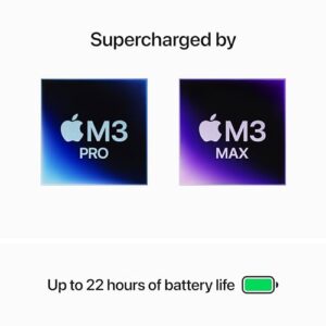 Apple 2023 MacBook Pro Laptop M3 Max chip with 16‑core CPU, 40‑core GPU: 16.2-inch Liquid Retina XDR Display, 48GB Unified Memory, 1TB SSD Storage. Works with iPhone/iPad; Space Black