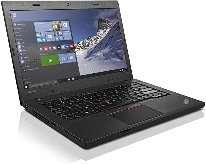 Lenovo ThinkPad L460 14.0"" Laptop Computer, Intel Celeron 3955U, 8GB RAM, 256GB SSD, Windows 10-64bit (Renewed) (L460), Black