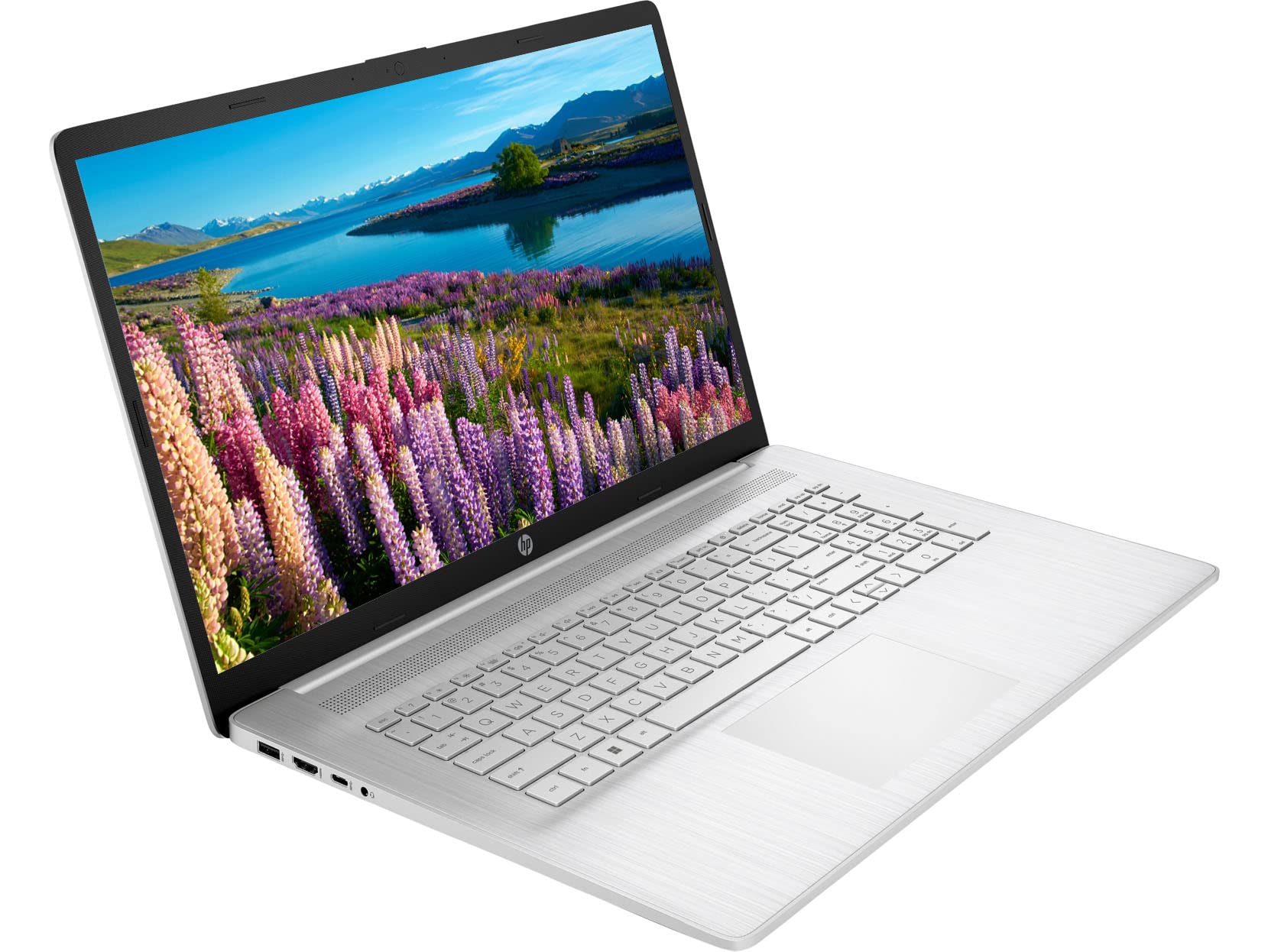 HP Newest 17 Laptop, 17.3" HD+ Touchscreen Display, AMD Athlon Gold 3150U Processor, 32GB DDR4 RAM, 512GB PCIe NVMe SSD, Type-C, HDMI, Wi-Fi, Bluetooth, Windows 11 Home, Silver