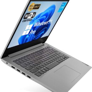 Lenovo IdeaPad 3 Laptop, 14" FHD Display, Dual-core Intel i3-1115G4, 20GB RAM, 2TB SSD, Webcam, HDMI, 4 in 1 Card Reader, Dolby Audio, WiFi 6, 7.5 Hours Battery Life, Windows 11 Pro, Grey, MarsPC