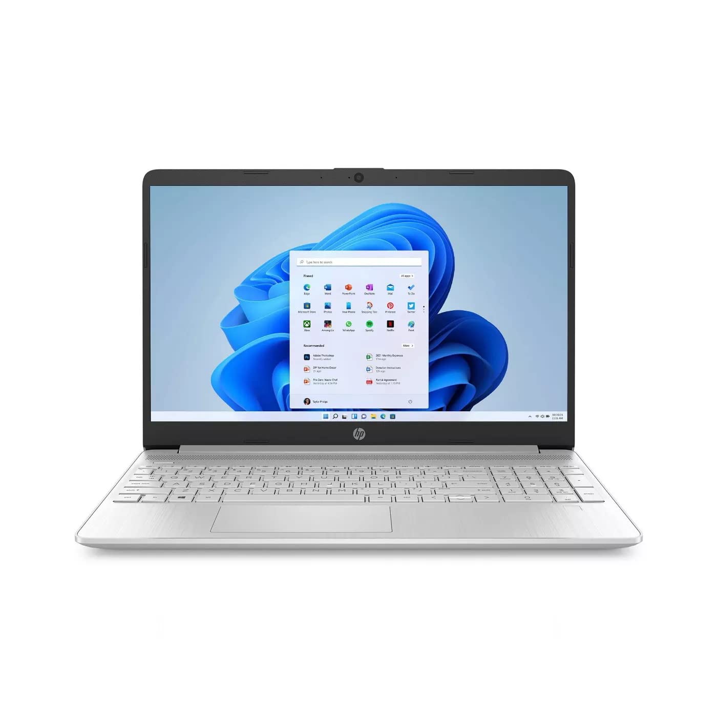 2022 HP Laptop | 15.6" FHD IPS Display | 11th Gen Intel i3-1125G4 Processor | 16GB DDR4 512GB M.2 NVMe SSD | Intel UHD Graphics | HDMI | WiFi AC | Bluetooth | USB-C | Webcam | FPR | Windows 11 Home