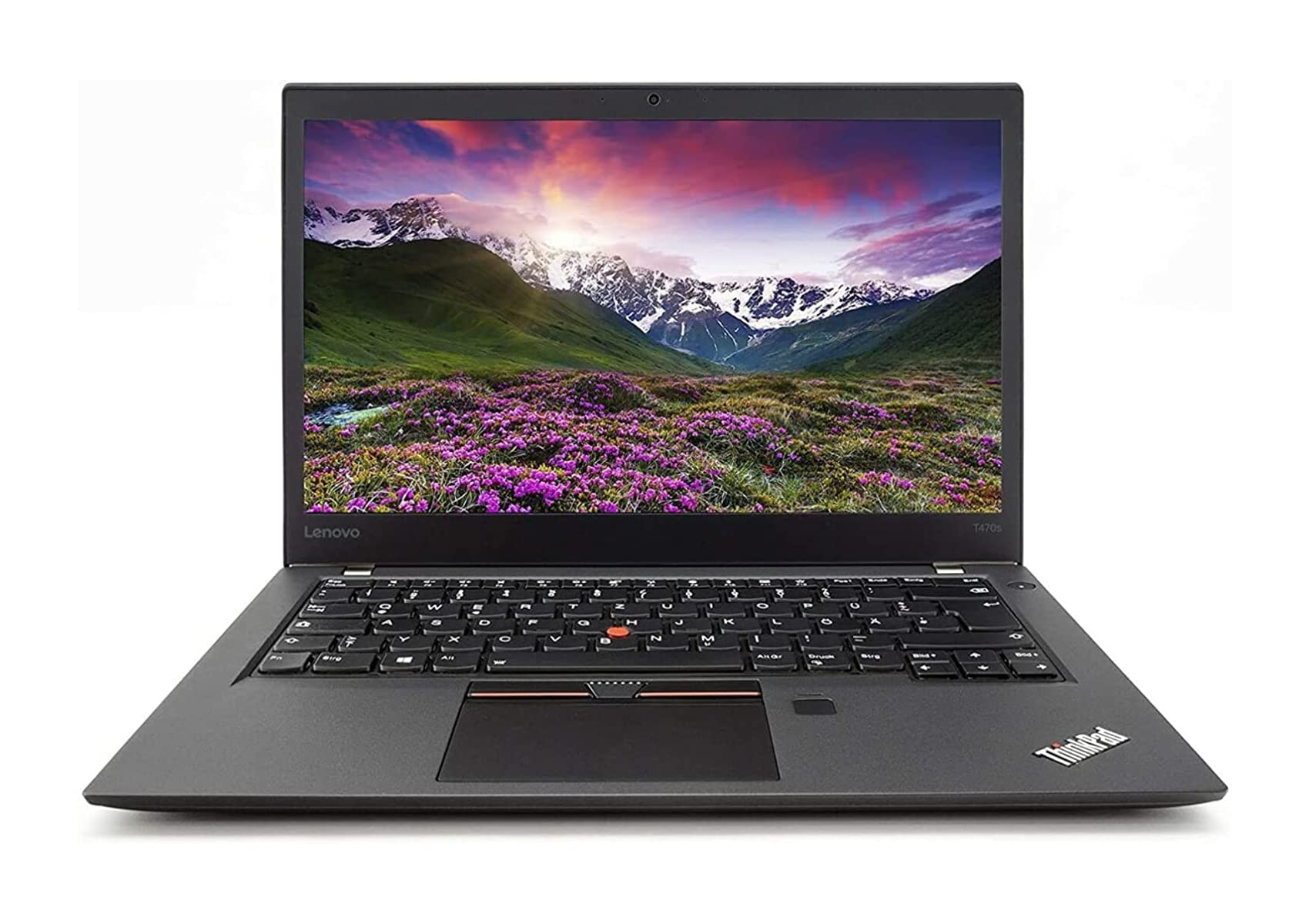 Lenovo ThinkPad T470s 14” FHD Intel Core i5-6300U 2.4GHz Dual Core, 8GB RAM, 256GB Solid State Drive, Windows 10 Pro 64Bit, CAM (Renewed), Black